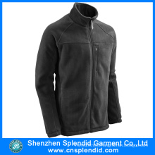 Wholesale Product Mens Black Polar Fleece Jacket